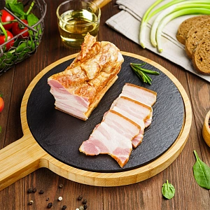 Сало домашнего копчения