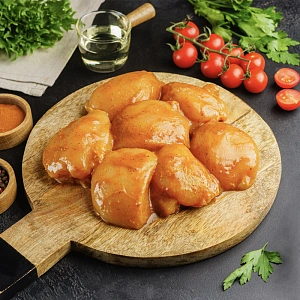 Шашлык куриный из филе грудки в копчено-медовом маринаде