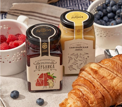 Скидка 12% на мед и варенье