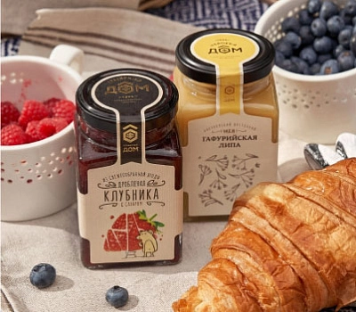 Скидка 12% на мед и варенье