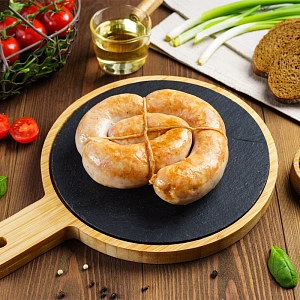 Колбаса "Домашняя" из мяса куры в натуральной оболочке