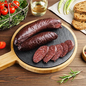 Кровяная колбаса из кролика, фото товара