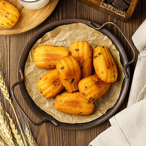 Печенье «Мадлен с молочным шоколадом»