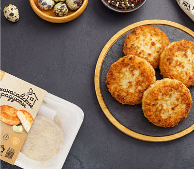 1+1 на сливочные куриные оладушки 