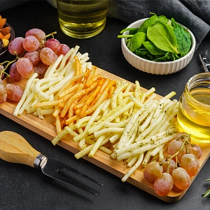 Набор сыров чечил со вкусами - хмели-сунели, чили, чеснок, укроп