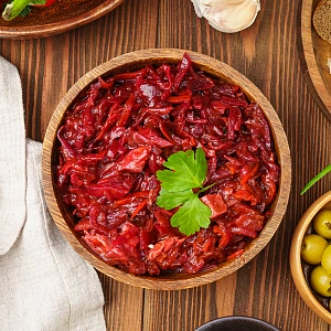 Борщ с куриным филе