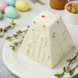 Пасха творожная с цукатами