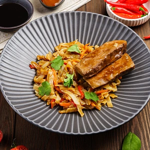 Вок с говядиной