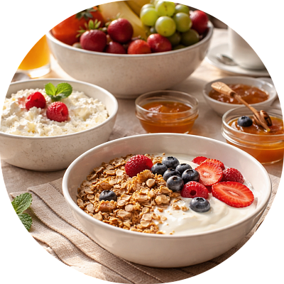 Завтрак с Нашенькой: +100 бонусов