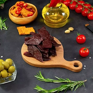 Вяленое мясо «Ранчо Мяссури», ломтики говядины