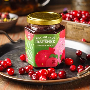 Варенье клюквенное, нестерилизованное